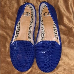 Blue Gianni Bini flats